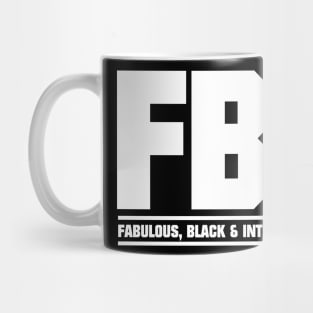 FBI Fabulous Black and Intelligent Mug